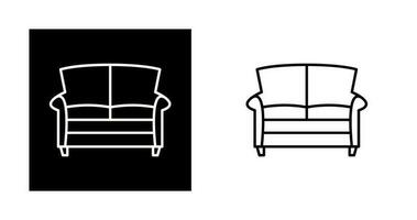 Double Sofa Vector Icon