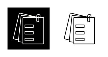 Attached Documents Vector Icon