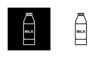 Milk Bottle Vector Icon