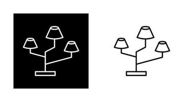 Lamps Stand Vector Icon