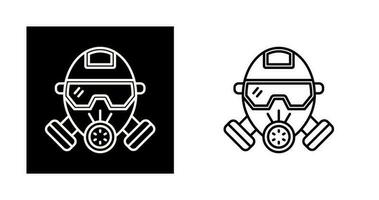 Gas Mask Vector Icon