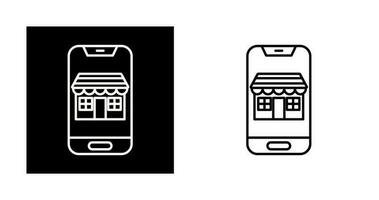 Mobile Store Vector Icon