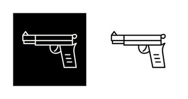 Pistol Vector Icon