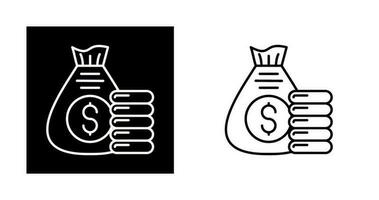 Money Bag Vector Icon