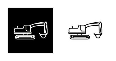 Excavator Vector Icon