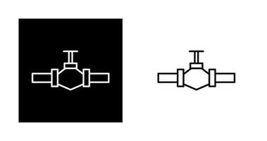 icono de vector de válvula