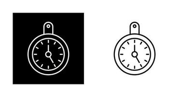 icono de vector de reloj de pared