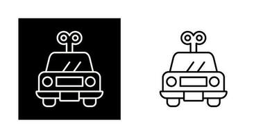 icono de vector de juguete de coche