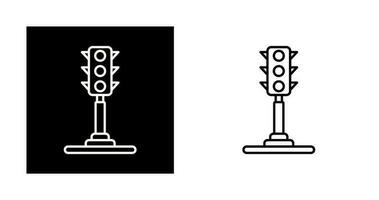icono de vector de semáforo