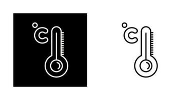 icono de vector de alta temperatura