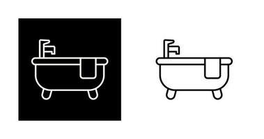 Bathtub Vector Icon