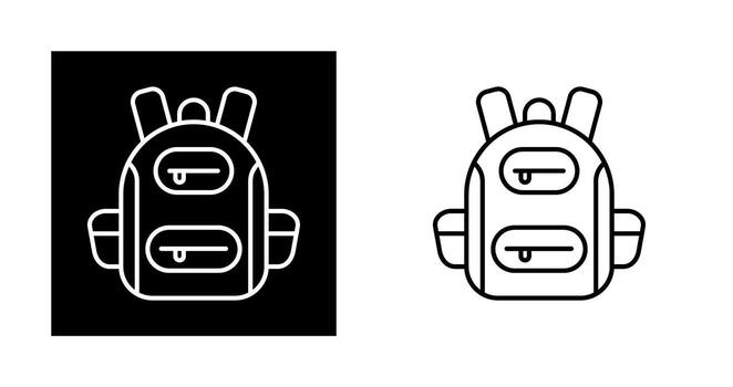 Backpack Vector Icon