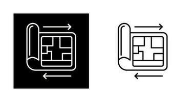 icono de vector de plano