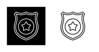 Police Shield Vector Icon