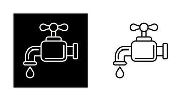 Water Faucet Vector Icon