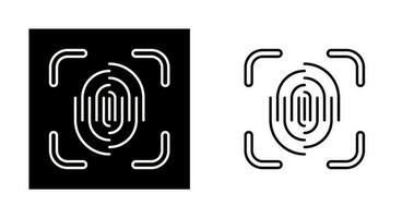 Fingerprint Vector Icon