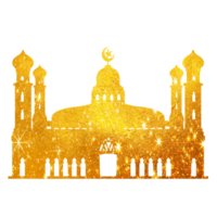 icon sticker logo of mosque front layout png