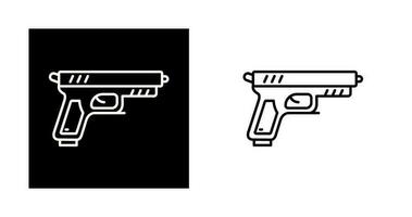 icono de vector de pistola