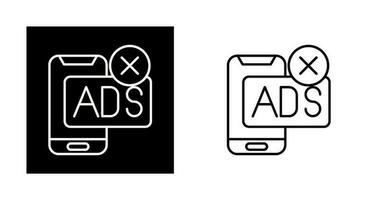 AD Block Vector Icon