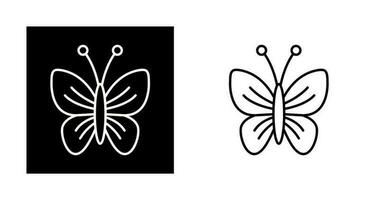 icono de vector de mariposa