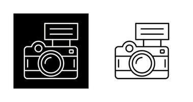 Camera Flash Vector Icon