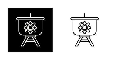 Atom Presentation Vector Icon