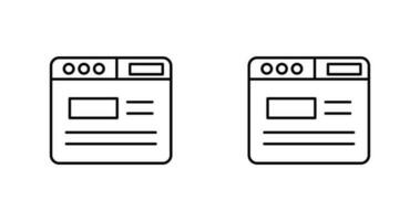 Webpage Vector Icon