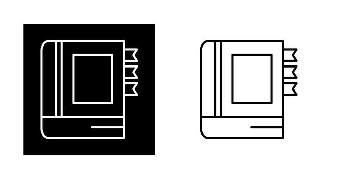 Diary Vector Icon