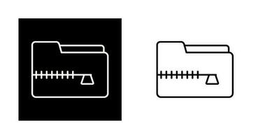 Zip File Vector Icon