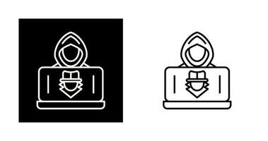 Hacker Vector Icon