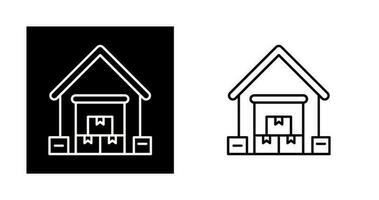 Warehouse Vector Icon