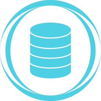 icono de vector de base de datos
