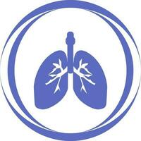Lungs Vector Icon