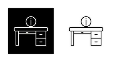 Information Desk Vector Icon