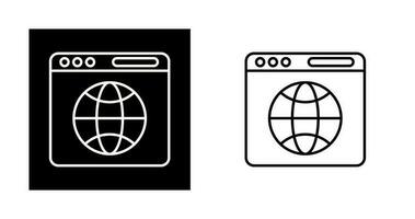 Browser Vector Icon