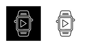 icono de vector de reloj inteligente