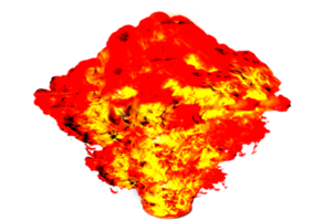 icona modello boom fuoco png