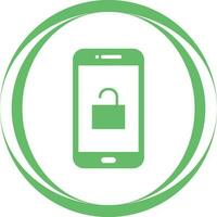 Unlocked Phone Vector Icon