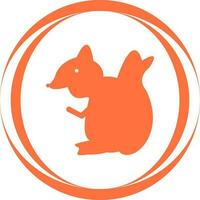 Squirrel Vector Icon