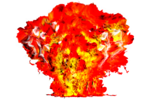 icône modèle boom Feu png