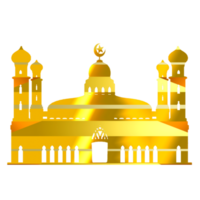 icon sticker logo of mosque front layout png