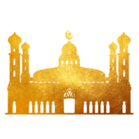 icon sticker logo of mosque front layout png