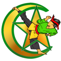 icon logo sticker Malay warrior self defense school club png