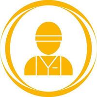 Industry Worker Vector Icon