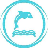 Dolphin Vector Icon