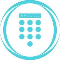 Passcode Lock Vector Icon