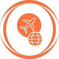 Global Flights Vector Icon