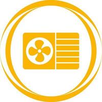 AC Window Unit Vector Icon