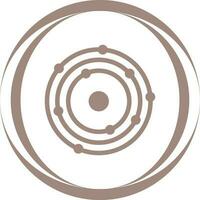 Atomic Structure Vector Icon