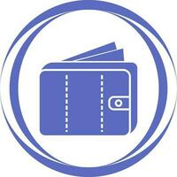 Mony in voilet Vector Icon
